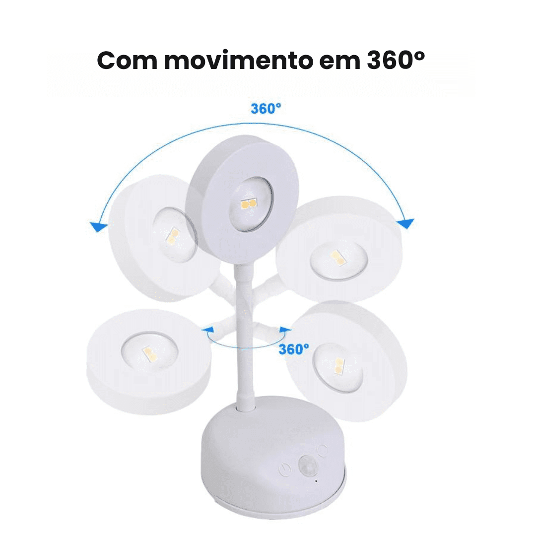 Spot Recarregável com Sensor