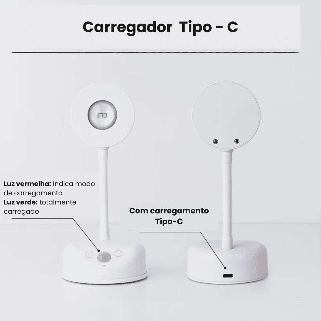 Spot Recarregável com Sensor