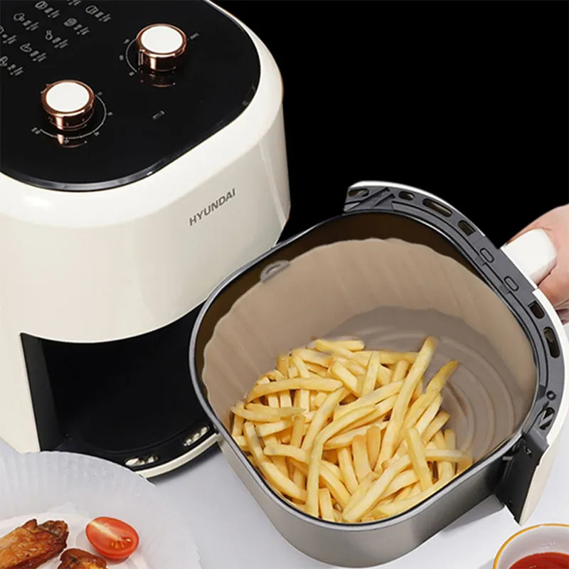 Kit com 3 Formas de Silicone para Airfryer