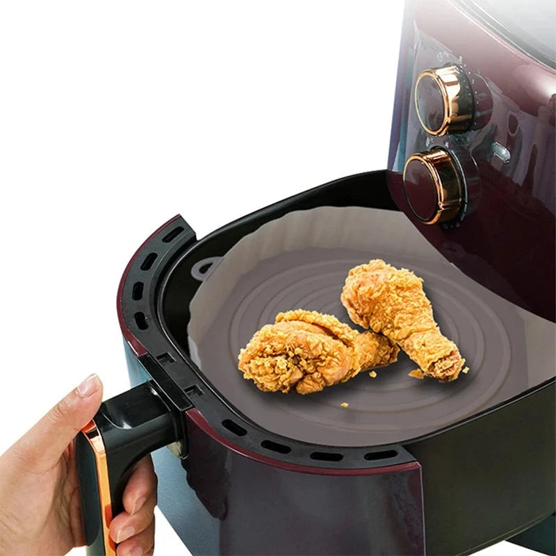 Kit com 3 Formas de Silicone para Airfryer